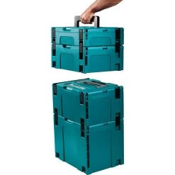 Tools & Equipment Makita 197213-3 Interlocking Case, X-Large, 12-1/2" X 15-1/2" X 11-5/8" 11 Tools & Equipment Makita 197213-3 Interlocking Case, X-Large, 12-1/2