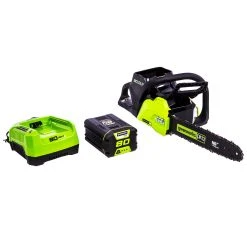 GreenWorks CS80L211 80-Volt 16-Inch 2.0Ah Cordless Chainsaw Kit - 2004502