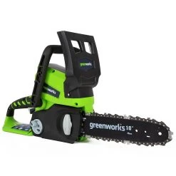Lawn & Outdoor Power GreenWorks 20362 24-Volt 10-Inch 2.0Ah Tool-Less Cordless Chainsaw Kit