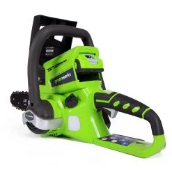 Lawn & Outdoor Power GreenWorks 20362 24-Volt 10-Inch 2.0Ah Tool-Less Cordless Chainsaw Kit