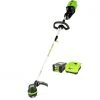 Lawn & Outdoor Power GreenWorks ST80L210 80-Volt 16-Inch Cordless String Trimmer Kit - 2100102