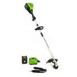 GreenWorks GST80321 80-Volt 16-Inch DigiPro Cordless String Trimmer Kit -2101102