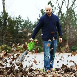 GreenWorks BA09B00 9-Amp 530-Cfm Heavy Duty Corded Axial Leaf Blower - 2400902