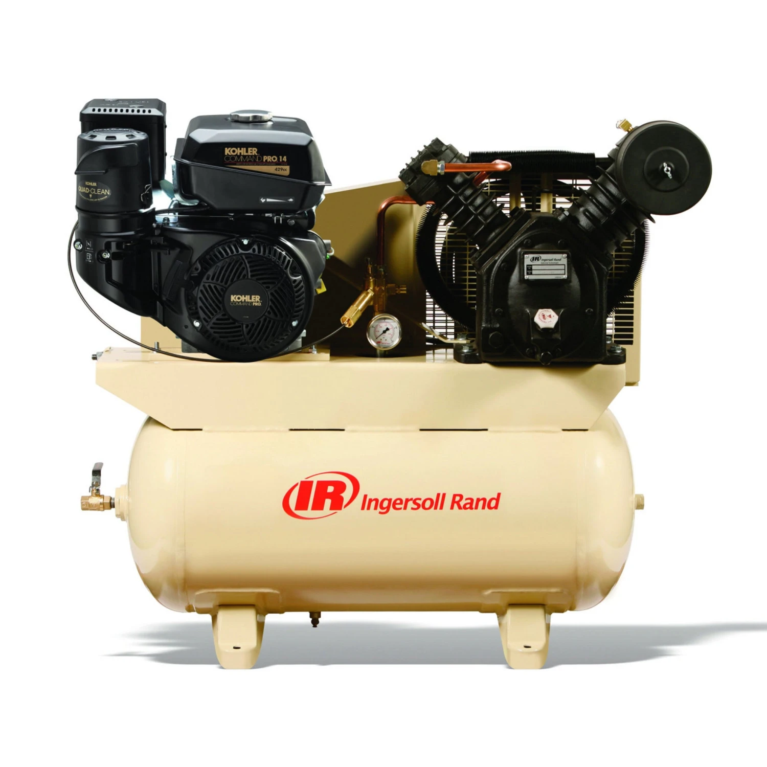 Ingersoll Rand 2475F14G 30HP 2 Stage Gas Truck Mount Air Compressor - 46821344 | High-Performance Automotive Air Compressor 3 Ingersoll-Rand Tools & Equipment Ingersoll Rand 2475F14G 30HP 2 Stage Gas Truck Mount Air Compressor - 46821344