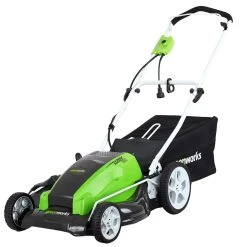 GreenWorks 2507702 21-Inch 13-Amp 3-in-1 Electric Brushed Push Lawn Mower Lawn & Outdoor Power
