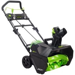 GreenWorks 2601302 80-Volt 20-Inch Cordless Snow Thrower - Bare Tool Lawn & Outdoor Power