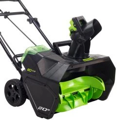 GreenWorks 2601302 80-Volt 20-Inch Cordless Snow Thrower - Bare Tool Lawn & Outdoor Power