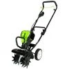 GreenWorks TL80L00 80-Volt 10-Inch Cordless Tiller - Bare Tool - 2800002