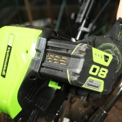 Lawn & Outdoor Power GreenWorks TL80L210 80-Volt 10-Inch Heavy Duty Cordless Tiller Kit- 2800302