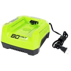 GreenWorks GCH8040 80-volt Lithium-Ion Single Port Rapid Charger - 2901402