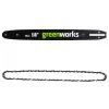 GreenWorks 2904102 18-Inch Steel Replacement Chainsaw Bar And Chain Combo