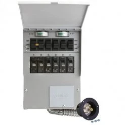 Transfer Switches Reliance 306A 120-240-Volt 30-Amp 6-Circuit Pro/Tran Indoor Transfer Switch