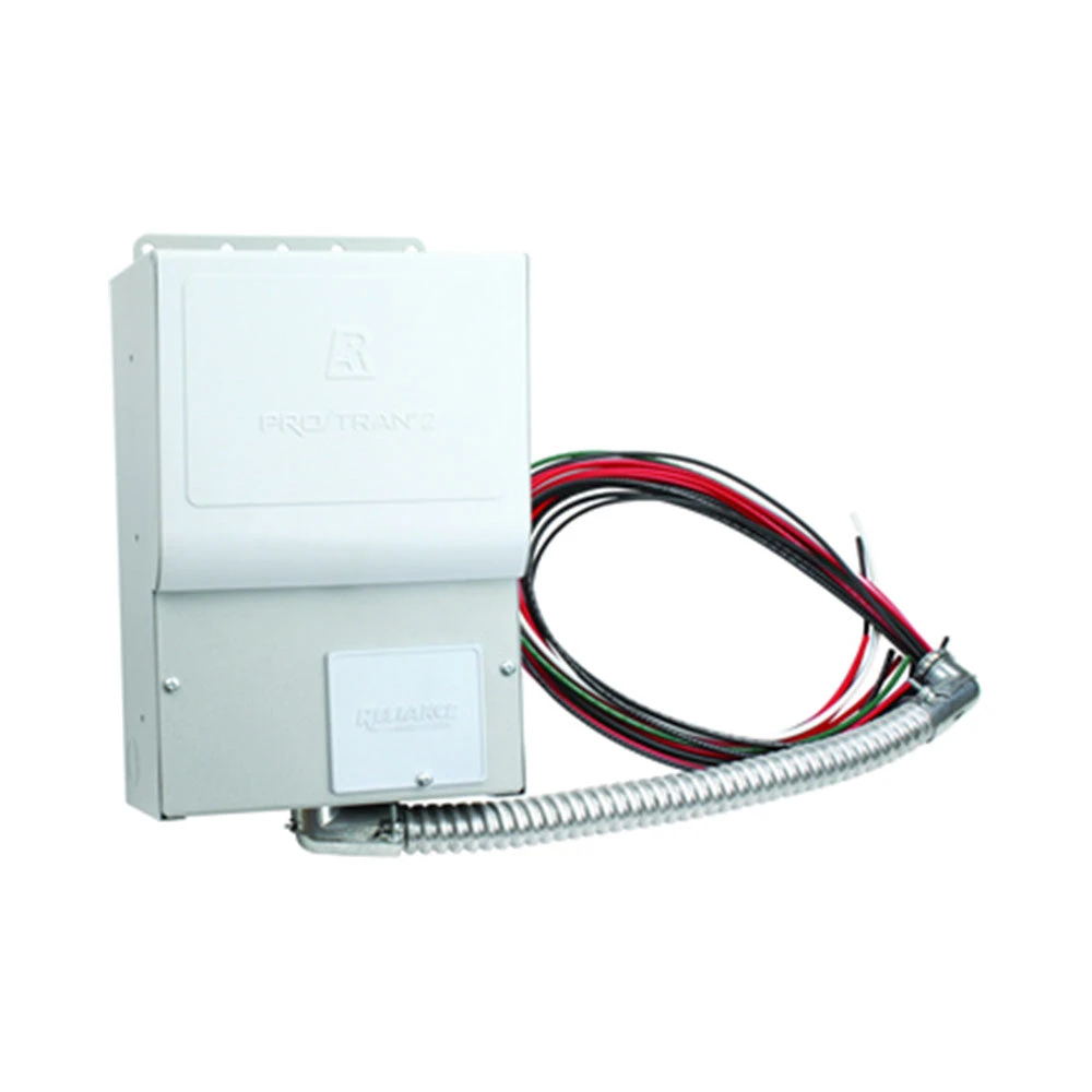 Reliance 306A 120-240-Volt 30-Amp 6-Circuit Pro/Tran Indoor Transfer Switch for Generators 5 Transfer Switches Reliance 306A 120-240-Volt 30-Amp 6-Circuit Pro/Tran Indoor Transfer Switch