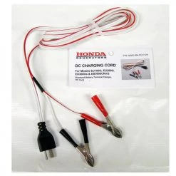 Honda 32660-894-BCX12H 10-Foot DV Charging Cord With Terminal Clamps Generator Accessories
