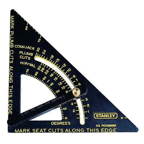 Stanley 46-053 Aluminum Construction Premium Adjustable Quick Square Layout Tool Tools & Equipment 3 Stanley 46-053 Aluminum Construction Premium Adjustable Quick Square Layout Tool Tools & Equipment