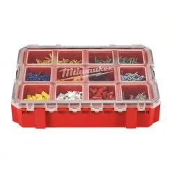 Milwaukee 48-22-8030 14-Inch Weather Seal Mountable Bins Jobsite Organizer Tools & Equipment 16 Milwaukee 48-22-8030 14-Inch Weather Seal Mountable Bins Jobsite Organizer Tools & Equipment