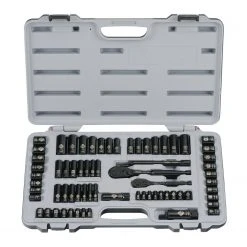 Stanley 92-824 Corrosion Resistant Black Chrome Etched Socket Set, (69-Piece) Tools & Equipment