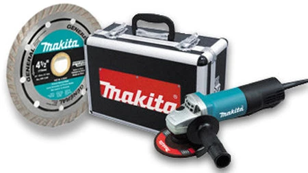 Makita 9557PBX1 4-1/2 In Paddle Switch Angle Grinder W/ Case And Grinding Wheels 6 Makita 9557PBX1 4-1/2 In Paddle Switch Angle Grinder W/ Case And Grinding Wheels