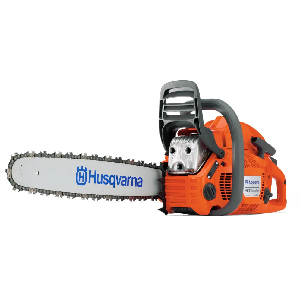 Husqvarna 455 Rancher 18-Inch 55.5cc X-Torq Gas Powered Chainsaw - 965030292 | Lawn & Outdoor Power Tool 3 Lawn & Outdoor Power Husqvarna 455 Rancher 18-Inch 55.5cc X-Torq Gas Powered Chainsaw - 965030292