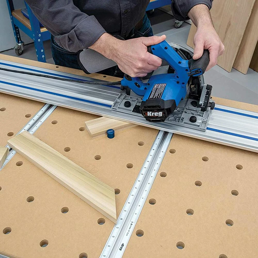 Kreg ACS430 62 Inch Aluminum Versatile Adaptive Cutting System Guide Track Tools & Equipment 7 Kreg ACS430 62 Inch Aluminum Versatile Adaptive Cutting System Guide Track Tools & Equipment