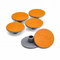 Bora CA0606 High Friction Soft Surface Centipede Non-Slips Cap Set, 6pk