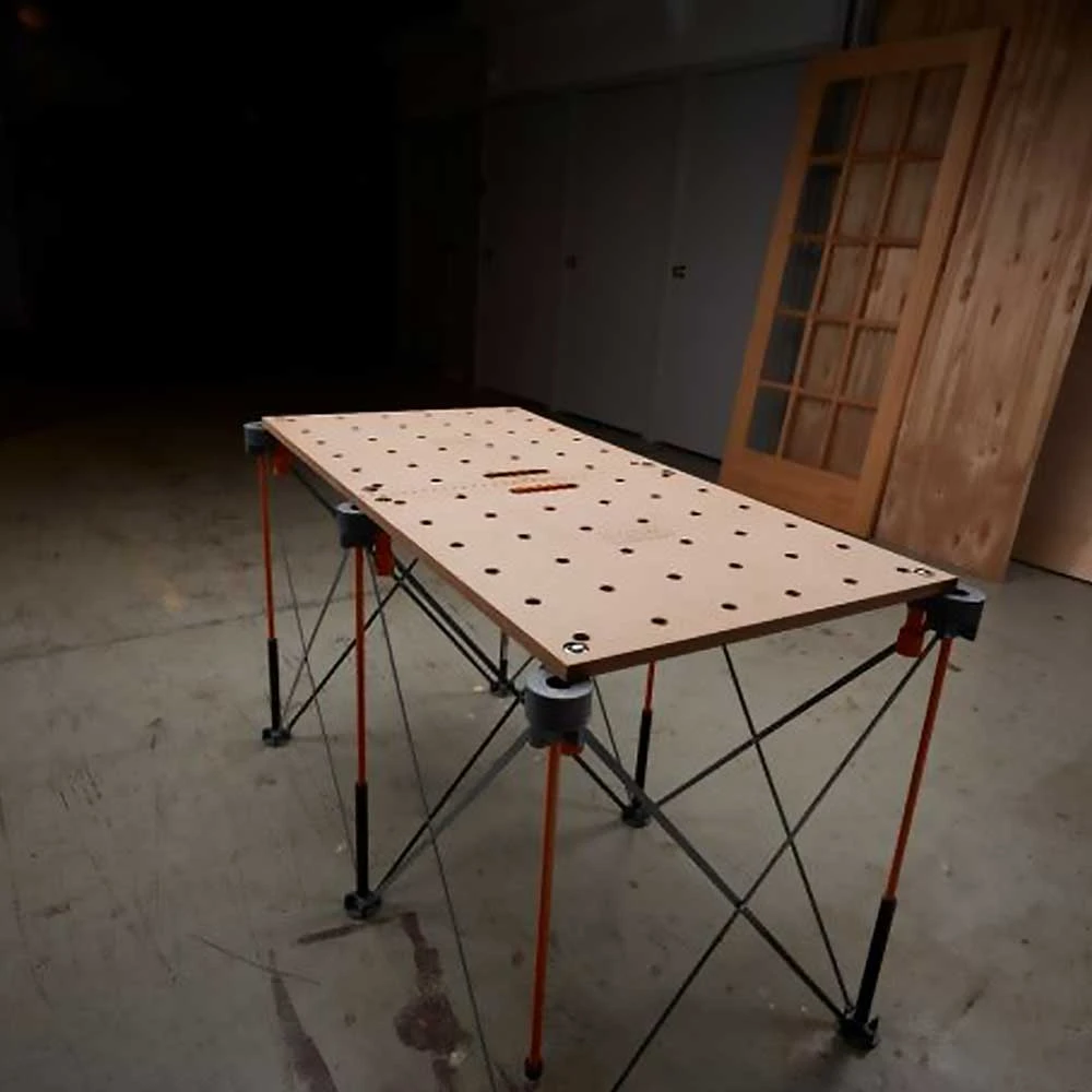 Bora CK22T 24x48" Durable Centipede Workbench Tabletop W/ 3/4" Dog Holes 8 Bora CK22T 24x48" Durable Centipede Workbench Tabletop W/ 3/4" Dog Holes