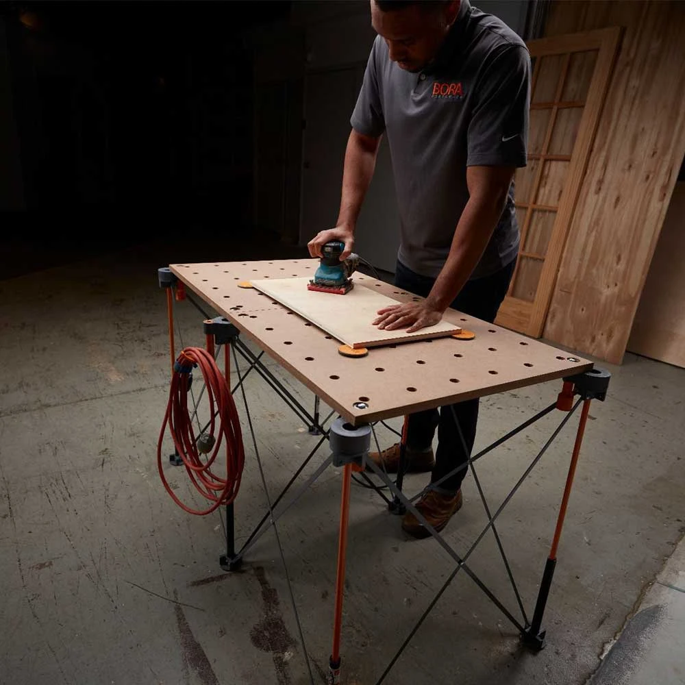 Bora CK22T 24x48" Durable Centipede Workbench Tabletop W/ 3/4" Dog Holes 10 Bora CK22T 24x48" Durable Centipede Workbench Tabletop W/ 3/4" Dog Holes