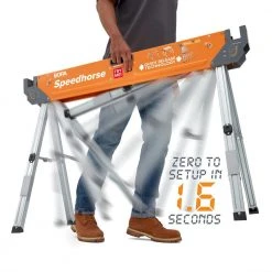 Power Tools Bora Portamate PM-4500T Speed Horse Sawhorse With Auto Release Legs