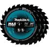 Makita B-61656-3 7-1/4" 24T Carbide Tipped Efficient Circular Saw Blade - 3 Pk Power Tools