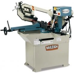 Baileigh 1001396 BS-250M 110V 8" Horizontal Metal Mitering Head Band Saw Tools & Equipment