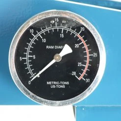 Baileigh 1004808 HSP-20A 20 Ton Pneumatic H-Frame Shop Press Tools & Equipment