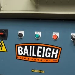 Tools & Equipment Baileigh 1007792 230V 220V 3PH 50 Ton 5 Station Ironworker W/ Welded Steel Plate