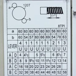 Baileigh 1016617 PL-1236E-DRO-1.0 220V 1PH Variable Speed Metal Lathe