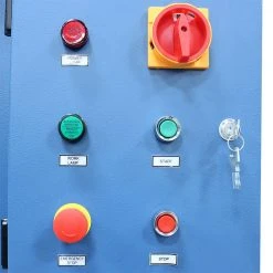 Tools & Equipment Baileigh 1019291 HSP-200M-C 200/20 Ton Two Station Hydraulic H-Frame Press