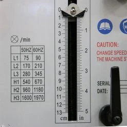 Tools & Equipment Baileigh 1020692 VMD-828G 110V 2HP Vertical Mill Drill W/ 1.5