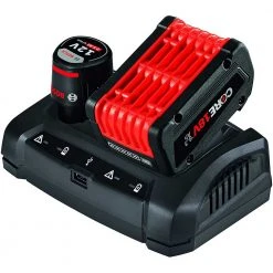Tools & Equipment Bosch GAX1218V-30 12V/18V Max Lithium-Ion Dual-Bay Battery Charger