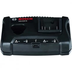 Tools & Equipment Bosch GAX1218V-30 12V/18V Max Lithium-Ion Dual-Bay Battery Charger