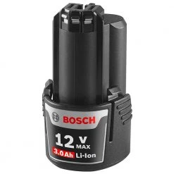 Bosch GBA12V30 12 Volt 3.0Ah Max Lithium-Ion Compact Battery Pack Tools & Equipment 7 Bosch GBA12V30 12 Volt 3.0Ah Max Lithium-Ion Compact Battery Pack Tools & Equipment