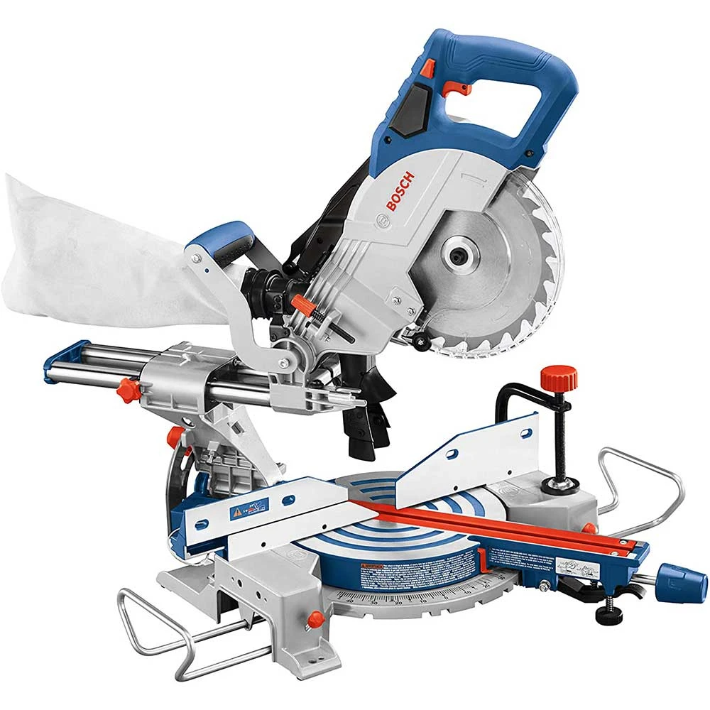 Bosch GCM18V-08N14 18V 8-1/2" Single Bevel Slide Miter Saw Kit with Battery | Power Tools & Equipment 3 Bosch GCM18V-08N14 18V 8-1/2" Single Bevel Slide Miter Saw Kit W/ Battery Tools & Equipment