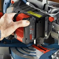 Bosch GCM18V-08N14 18V 8-1/2" Single Bevel Slide Miter Saw Kit W/ Battery Tools & Equipment