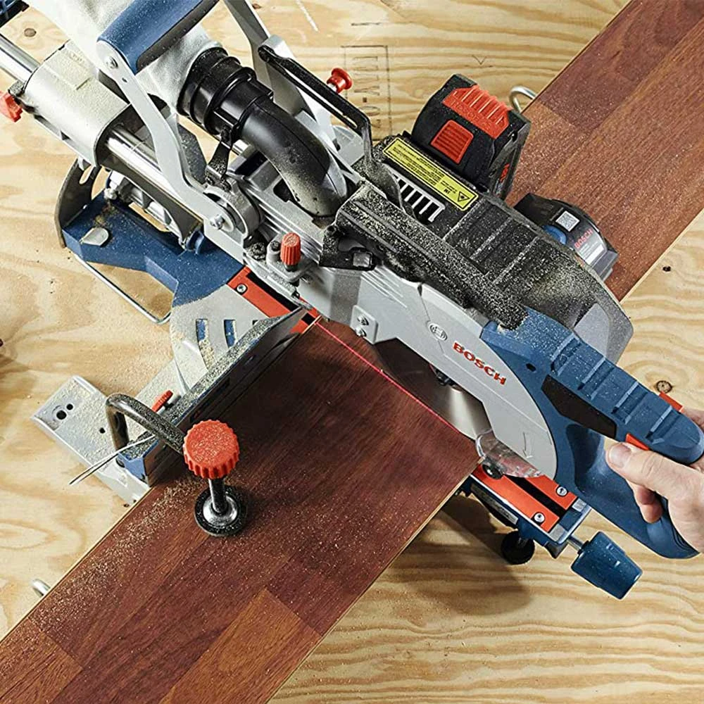 Bosch GCM18V-08N14 18V 8-1/2" Single Bevel Slide Miter Saw Kit with Battery | Power Tools & Equipment 8 Bosch GCM18V-08N14 18V 8-1/2" Single Bevel Slide Miter Saw Kit W/ Battery Tools & Equipment