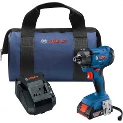 Bosch GDR18V-1400B12 18V 1/4" Cordless Hex Impact Driver W/ Slimpack Battery