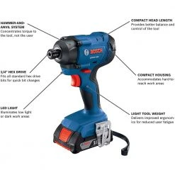 Bosch GDR18V-1400B12 18V 1/4