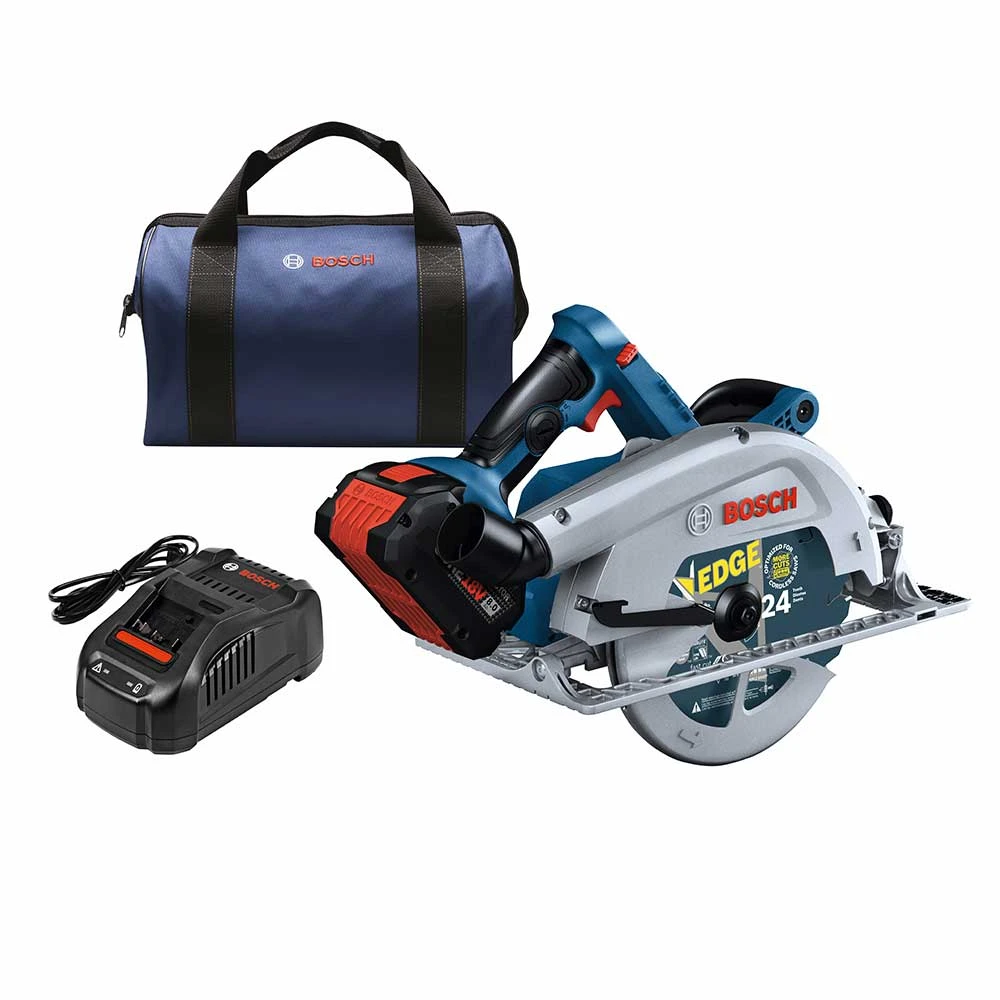 Bosch GKS18V-25CB14 18V PROFACTOR 7-1/4" Circular Saw Kit with 8.0 Ah Battery - Power Tools & Equipment 3 Bosch GKS18V-25CB14 18V PROFACTOR 7-1/4" Circular Saw Kit W/ 8.0 Ah Battery Tools & Equipment