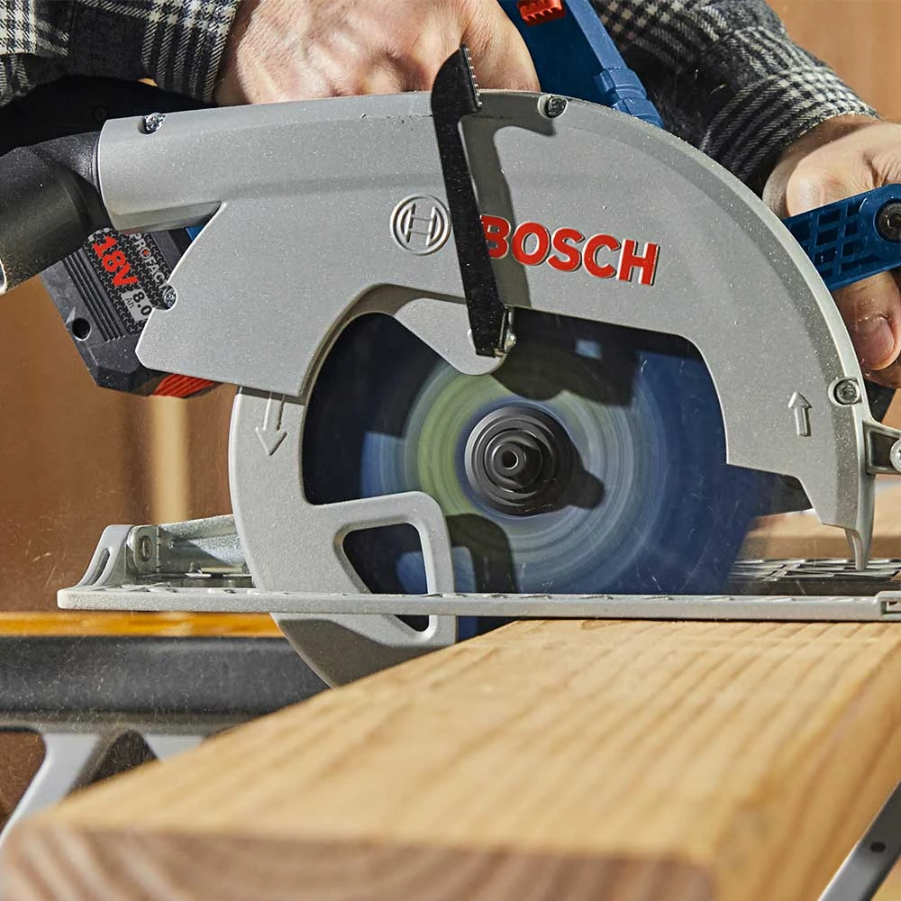 Bosch GKS18V-25CB14 18V PROFACTOR 7-1/4" Circular Saw Kit with 8.0 Ah Battery - Power Tools & Equipment 6 Bosch GKS18V-25CB14 18V PROFACTOR 7-1/4" Circular Saw Kit W/ 8.0 Ah Battery Tools & Equipment