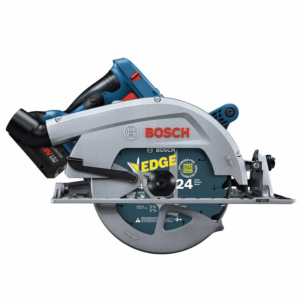 Bosch GKS18V-25CB14 18V PROFACTOR 7-1/4" Circular Saw Kit with 8.0 Ah Battery - Power Tools & Equipment 7 Bosch GKS18V-25CB14 18V PROFACTOR 7-1/4" Circular Saw Kit W/ 8.0 Ah Battery Tools & Equipment
