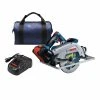Bosch GKS18V-25GCB14 18V PROFACTOR 7-1/4" Strong Arm Circular Saw with 8Ah Battery – Cordless Power Tool for Precision Cutting 2 Tools & Equipment Bosch GKS18V-25GCB14 18V PROFACTOR 7-1/4" Strong Arm Circular Saw W/ 8Ah Battery