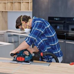 Bosch GKT18V-20GCL 18V PROFACTOR 5-1/2" Track/Plunge Circular Saw - Bare Tool | Power Tools & Equipment 19 Tools & Equipment Bosch GKT18V-20GCL 18V PROFACTOR 5-1/2