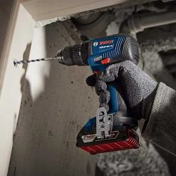Bosch GSB18V-490B12 18V Brushless Hammer Drill/Driver Kit W/ SlimPack Battery Tools & Equipment