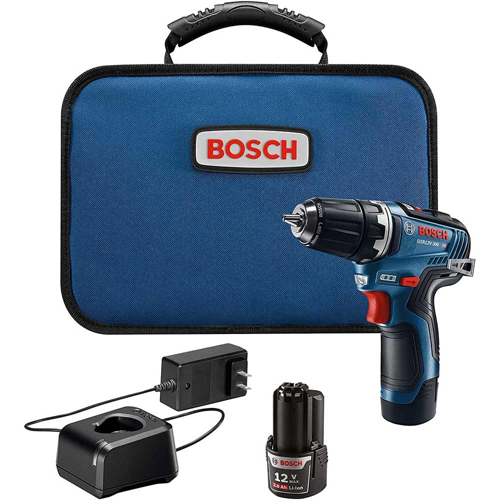 Bosch GSR12V-300B22 12V Max EC Brushless Cordless Drill/Driver Kit W/ Batteries 3 Bosch GSR12V-300B22 12V Max EC Brushless Cordless Drill/Driver Kit W/ Batteries